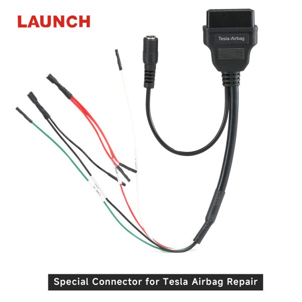 Launch X431 Tesla Airbag Repair SRS Crash Data Reset Designated Connector - Image 3