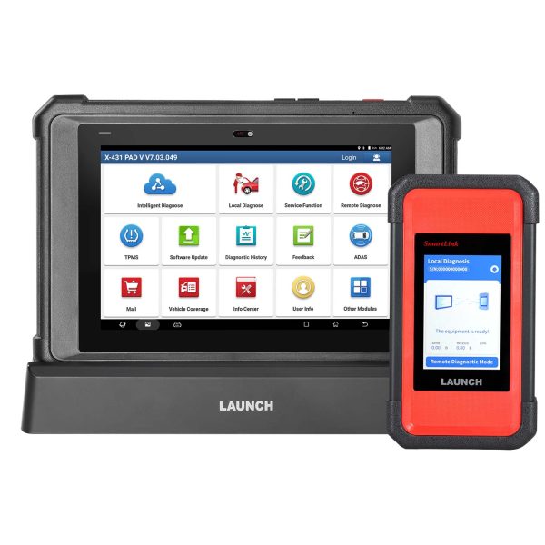 LAUNCH X431 PAD V OBD2 CAR Diagnostic tool J2534 Online programming coding for DOIP CANFD Bi-Directional key program