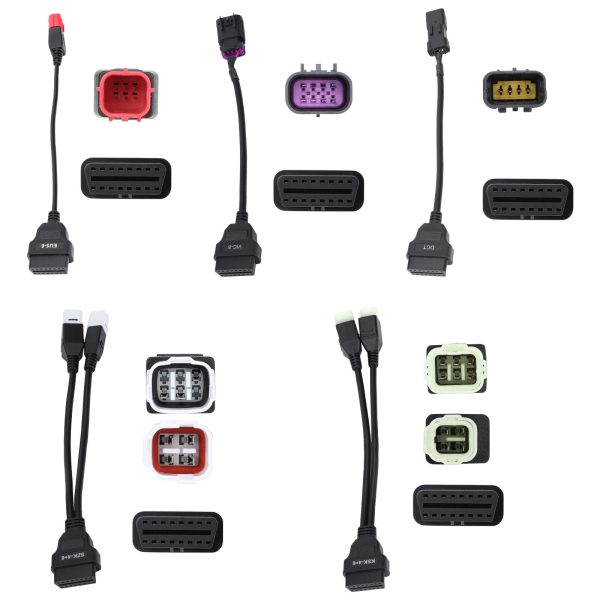 2024 LAUNCH Motorcycle Diagnostic Connector Kit 2.0 for Ducati, Indian, Polaris, Victory, Harley, Honda,Yamaha, Kawasaki, Suzuki, BMW - Image 3