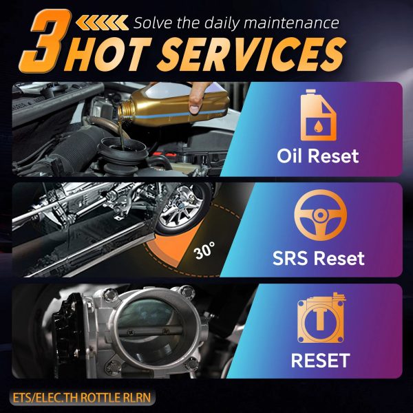 2024 LAUNCH X431 CRP IMMO Anti theft matching tool Car OBD OBD2 Diagnostic Tools Auto Scanner 3 Reset Free Update Online - Image 9