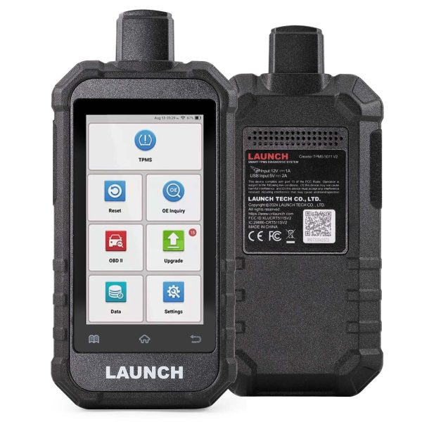 LAUNCH Creader TPMS 5011 V2 TPMS Activation and Diagnostic Tool WIFI Upgrade 12 Reset Functions Activate 315/433MHZ & 2.4Ghz Tire Pressure Sensors - Image 4