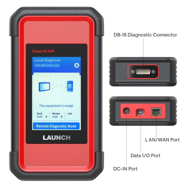 Launch X431 SmartLink C V2.0 – Remote Diagnostic Device ( Vehicle Data Link Connector ) - Image 2