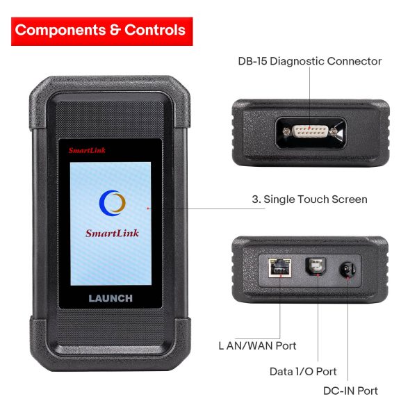 Launch X431 SmartLink B – Remote Diagnostic Device ( Vehicle Data Link Connector ) - Image 6