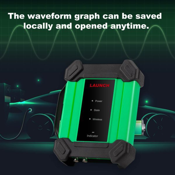 LAUNCH X431 EM101N EV Oscilloscope and Multimeter 2-channel for X431 PAD V, PAD VII - Image 9