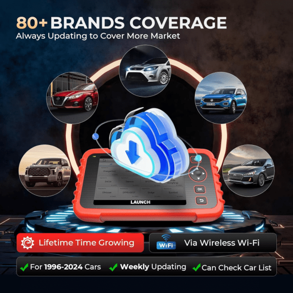 Launch CRP 129X V2.0 OBD2 Scanner Code Reader 12 Reset Functions Free Lifetime Updates - Image 10