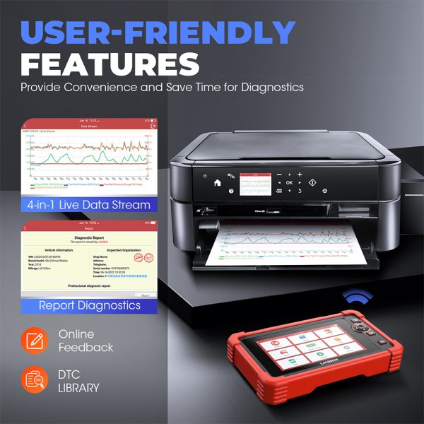 Launch X431 CRP919X All System Diagnostic Tool Global Version Support CANFD DOIP ECU Coding ABS Bleeding/ Injector Coding/ IMMO/SAS/TPMS/EPB/BMS - Image 11