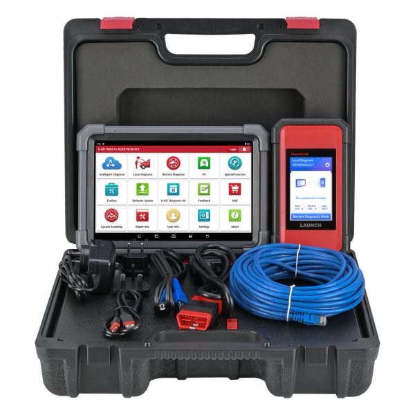 LAUNCH X431 PRO3 V+ 5.0 Elite Upgraded Bidirectional Scan Tool with Topology Map, AutoAuth for FCA SGW, ECU Coding, 37+ Services - Image 5