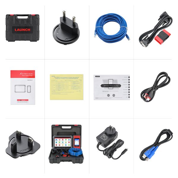 LAUNCH X431 PRO3 V+ 5.0 Elite Upgraded Bidirectional Scan Tool with Topology Map, AutoAuth for FCA SGW, ECU Coding, 37+ Services - Image 7