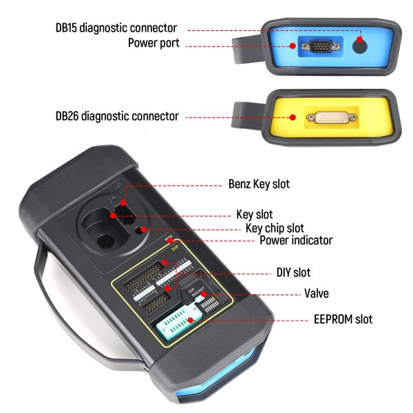 Launch X431 GIII X-PROG 3 Key Programmer and Chip Reader with 2 Years IMMO Function Activation Service - Image 9