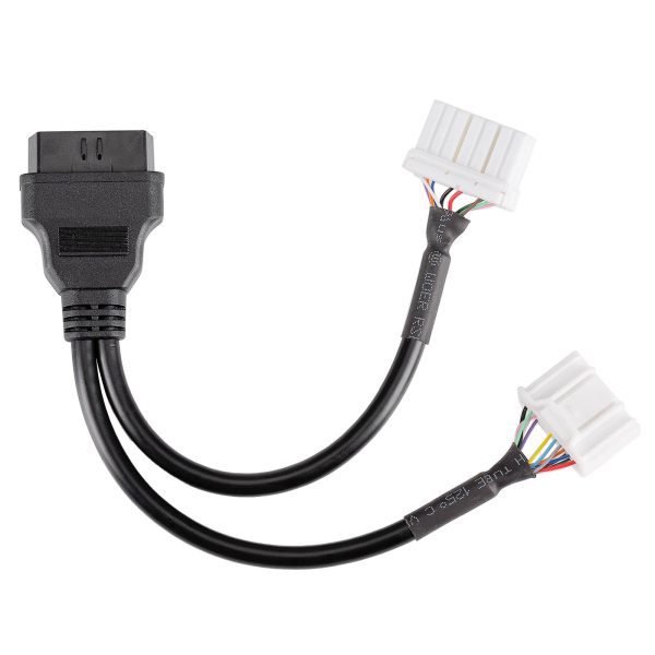 Launch X431 Tesla 12 + 20 Connector, Car OBD2 20 Pin Detection Adapter Diagnostic Cable For Tesla Model X / S - Image 3