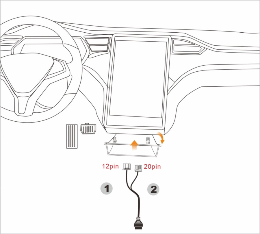 LAUNCH X431 Tesla connector function and usage introduction