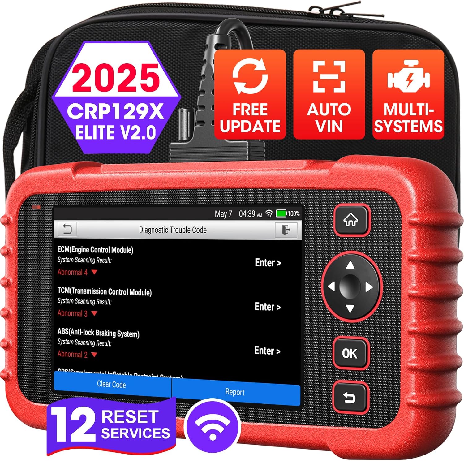 launch crp129X v2.0 code reader scan tool